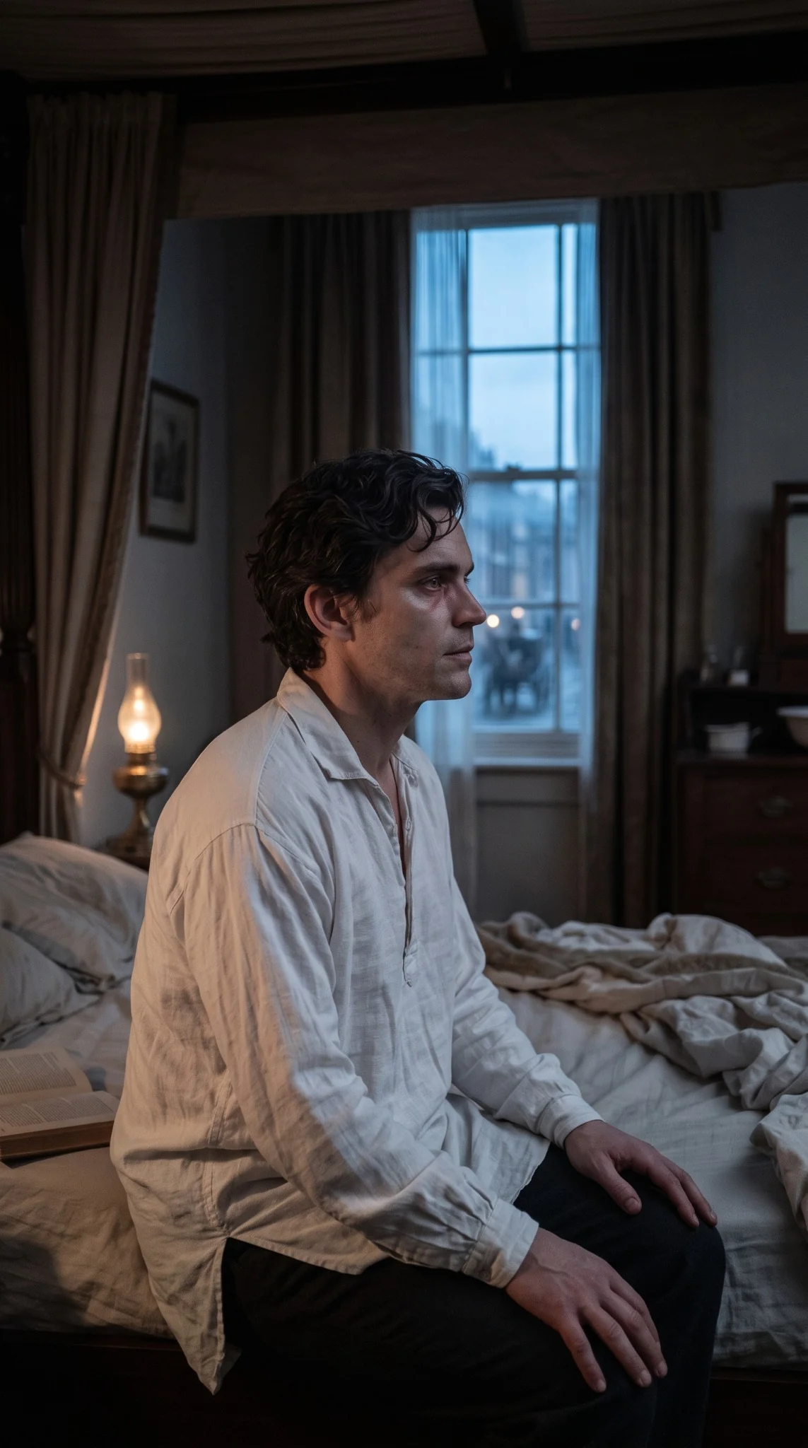 Graham awake at dawn