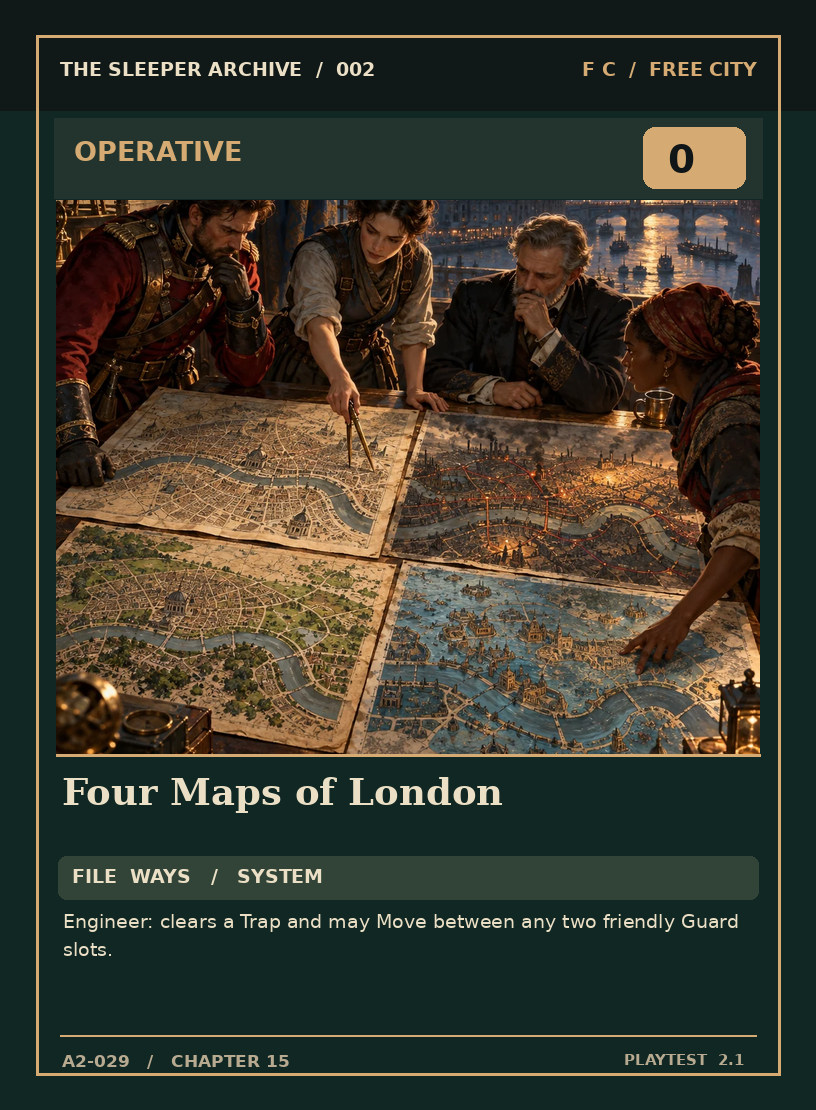 Four Maps of London — FREE CITY OPERATIVE